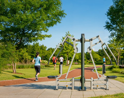 야외운동기구 이미지
